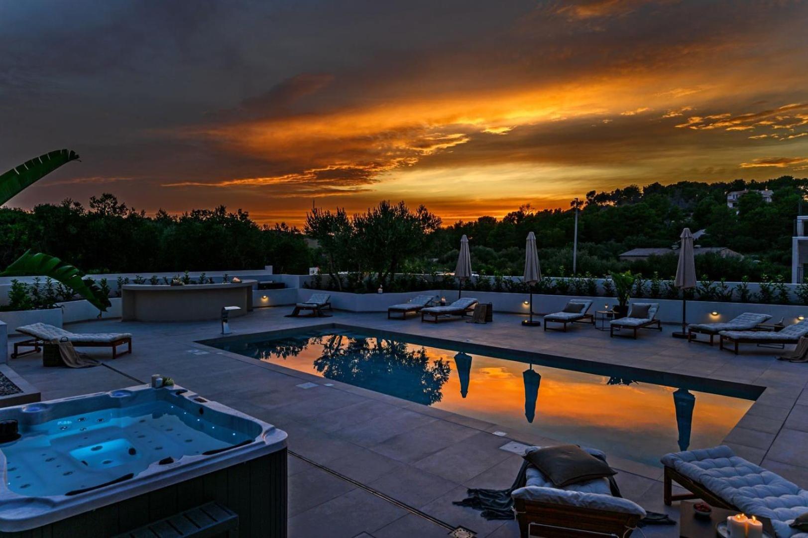 Luxury Villa Del Sogno With Pool, Jacuzzi, Parking Округ Горни Экстерьер фото